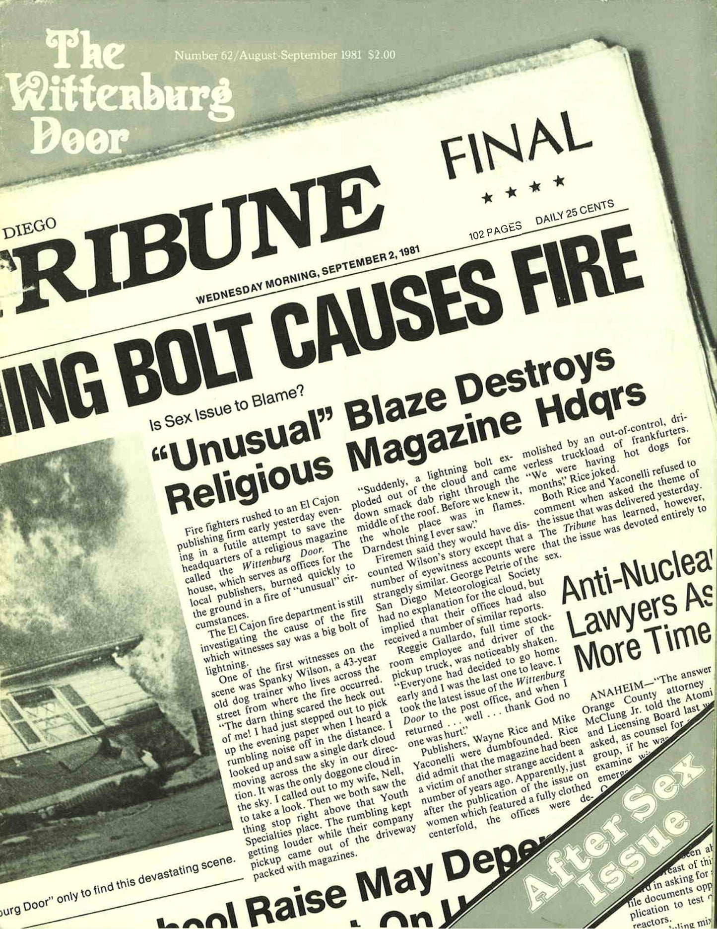 062- Issue # 62 August / September 1981